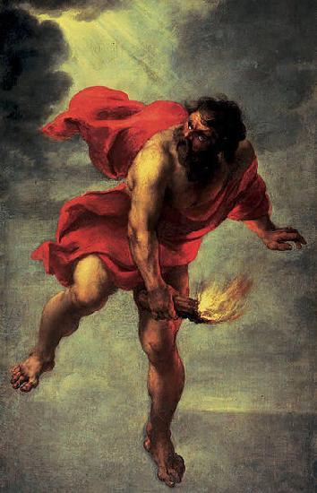 Jan Cossiers Prometheus Carrying Fire